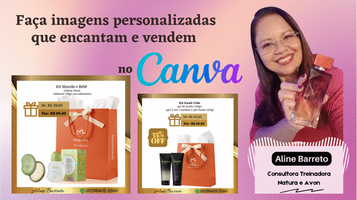 Imagens para Divulgação Personalizadas usando o Canva - Aplicativo de edição de Imagens - CBT - 21/03 - 10h45