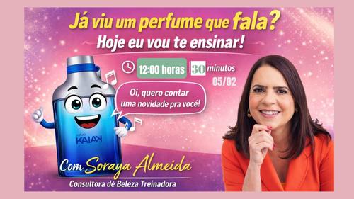 #MovimentoPerfumado2026 #Finançasemdia   JÁ VIU UM PERFUME QUE FALA? HOJE EU VOU TE ENSIAR A FAZER. - Como usar a IA pra fazer, de forma bem fácil, postagens com produtos falantes. - CBT - 05/02 - 12h30