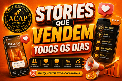 18 HORAS - AO VIVO - STORIES QUE VENDEM TODOS OS DIAS - APAREÇA, CONECTE E VENDA TODOS OS DIAS - CBT - 20/05 - 17h59
