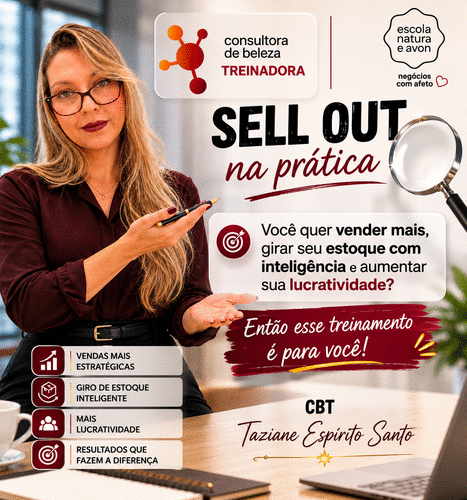 ESTRATEGIA DE VENDAS - Sell Out - Vendendo todos os dias. - CBT - 10/07 - 08h00