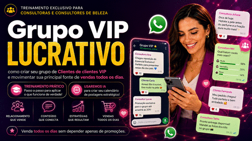 Grupo Vip Lucrativo - Vendas - CBT - 22/07 - 14h10