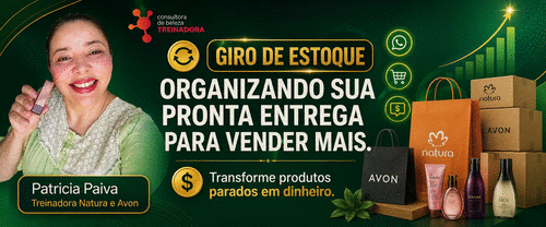 Giro de estoque - Organizando sua pronta entrega para vender mais. #Financasemdia - CBT - 10/08 - 09h45