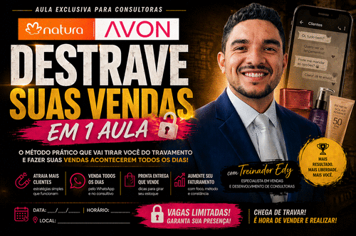DESTRAVE - DESTRAVE SUAS VENDAS EM UMA AULA . - CBT - 11/06 - 08h00
