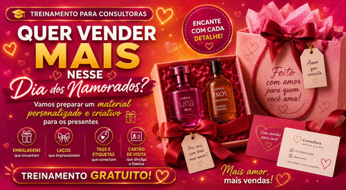 PRESENTES PERSONALIZADOS - Estratégia para VENDER MAIS - CBT - 22/05 - 19h30