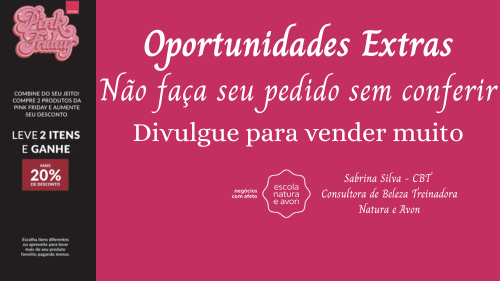 Pink Friday - Consultoria - CBT - 18/11 - 13h50