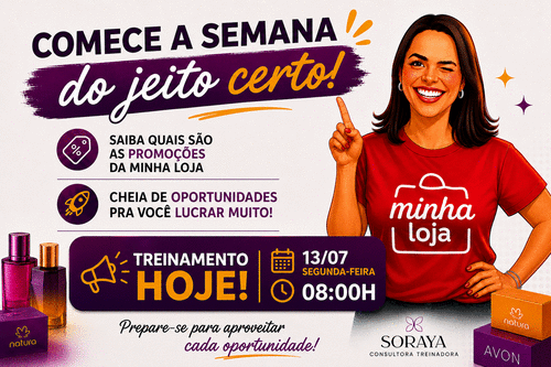 #JornadaDigital - PROMOÇÕES ATUALIZADAS DA MINHA LOJA - Comece a semana de olho nas melhores promoções e saiba como compartilhar com link clicável + cupons + frete - CBT - 13/07 - 08h00