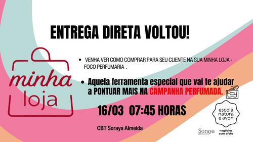 #MovimentoPerfumado2026 #FinançasEmDia ENTREGA DIRETA VOLTOU! - VENHA VER COMO COMPRAR PARA SEU CLIENTE NA SUA MINHA LOJA - FOCO CAMPANHA PERFUMADA + ENTREGA DO BAZAR SEM ESTOQUE - CBT - 16/03 - 07h45