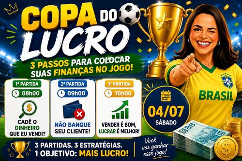 #FinançasEmDia - CADÊ O DINHEIRO QUE EU VENDI? - Você vende, recebe...mas o dinheiro some? Vamos descobrir porque. - CBT - 04/07 - 08h00