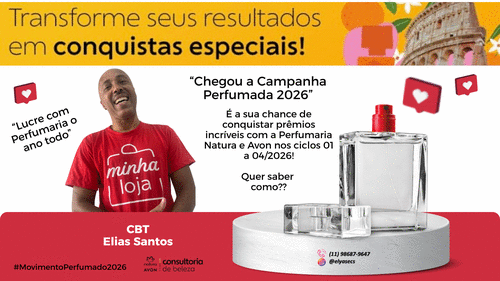 #movimentoperfumado2026  - Campanha Perfumada 2026 - #movimentoperfumado2026  - Campanha Perfumada 2026 - CBT - 02/02 - 10h00