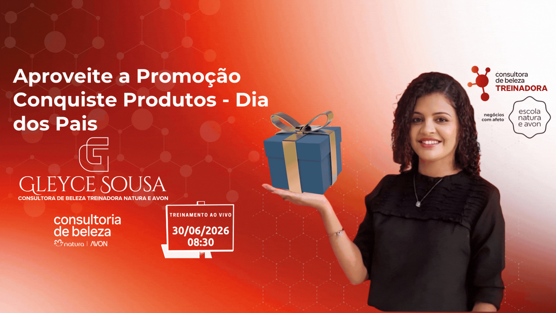 Aproveite a Promoção Conquiste Produtos Dia dos Pais - Aumente seu estoque para o Dia dos Pais e garanta 100% de lucratividade com os produtos conquistados - CBT - 30/06 - 08h30