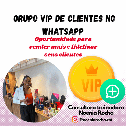Grupo VIP de clientes no WhatsApp - Venha vender e lucrar mais - CBT - 16/01 - 09h55