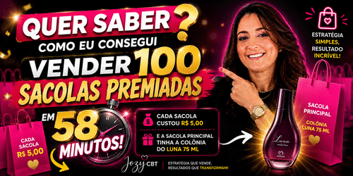 sacola premiada - Estratégia de vendas - CBT - 13/09 - 09h50