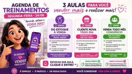 Do estoque a venda : hidratante parado ? VENDA HOJE - Aprenda a divulgar seus hidratantes de um jeito que chama a atenção e transforme em venda - CBT - 24/08 - 08h30