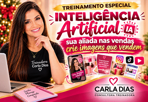 A IA PODE SER SUA ALIADA NAS VENDAS! - Já imaginou criar imagens atrativas para divulgar seus presentes de Natal sem complicação? Vem descobrir como! - CBT - 18/10 - 09h15