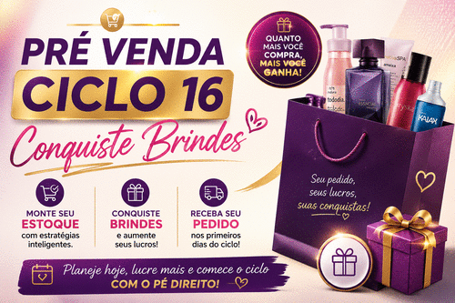 pré venda - ciclo 16 - CBT - 02/09 - 08h15
