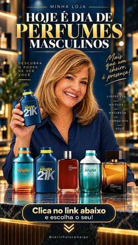 Sexta-feira — Perfumaria masculina - Minha Loja: Sextou Perfumado — Fragrâncias Masculinas para Presentear ou Usar - CBT - 11/09 - 08h00