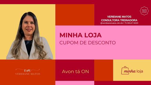 CUPOM DE DESCONTO - MINHA LOJA - CBT - 04/06 - 21h00