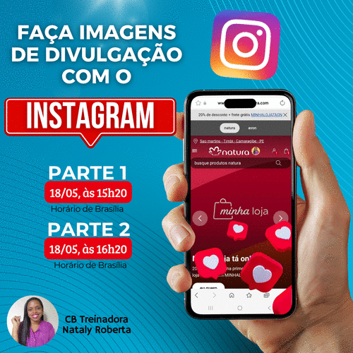 Crie imagens com o Instagram - Minha Loja - Parte 1 - CBT - 18/05 - 15h20