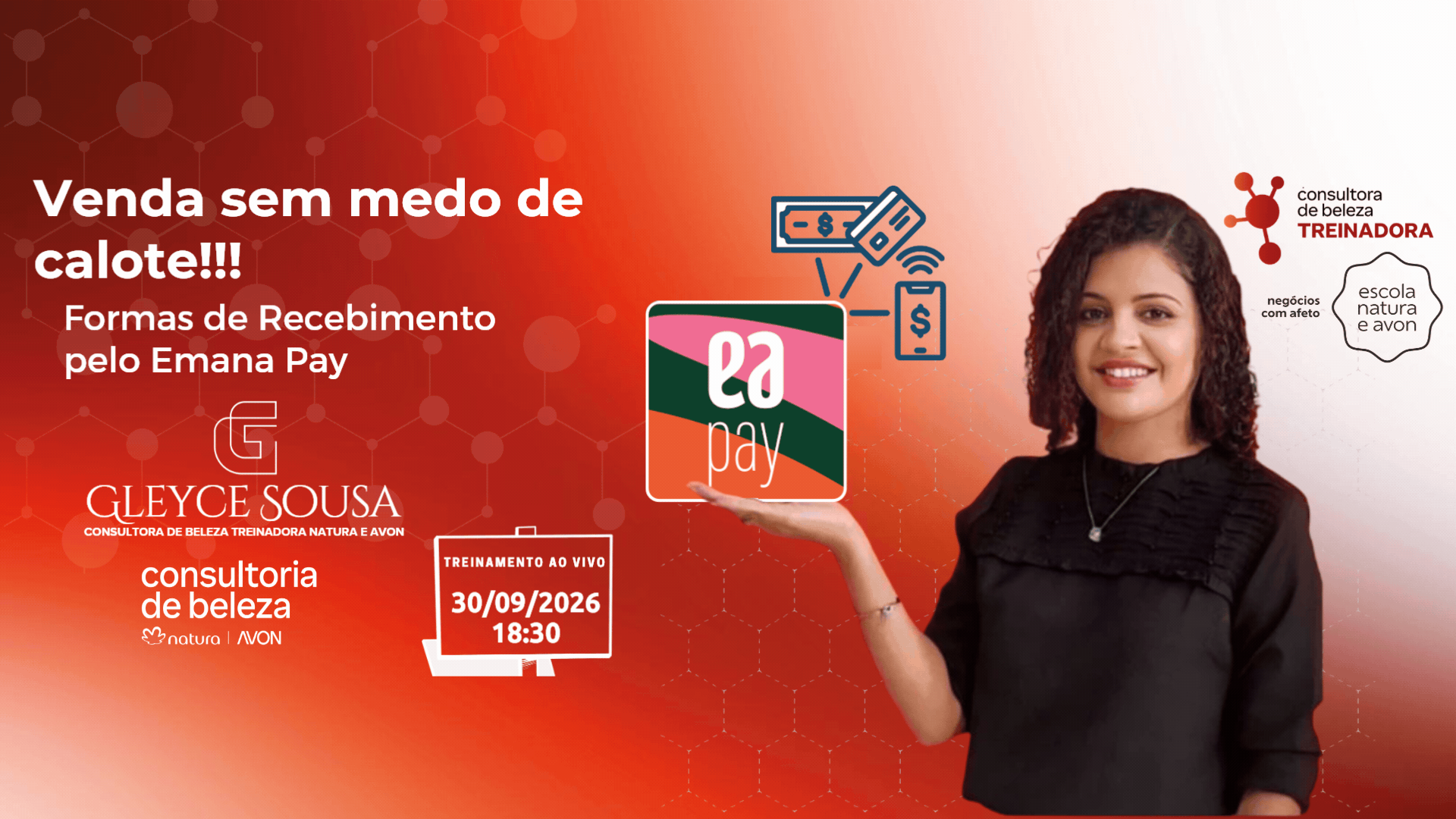 #FinançasEmDia: Venda sem medo de calote! - Descubra as formas de recebimento pelo Emana Pay - CBT - 30/09 - 18h27