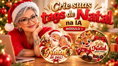 #NATAL 2026 - TAGS NATALINAS - PARA ENFEITAR O SEU NATAL - CBT - 29/10 - 09h59