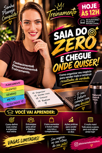 Saia do Zero e chegue onde quiser! Como organizar seu Negócio - Negócio Consultoria - CBT - 28/09 - 12h00