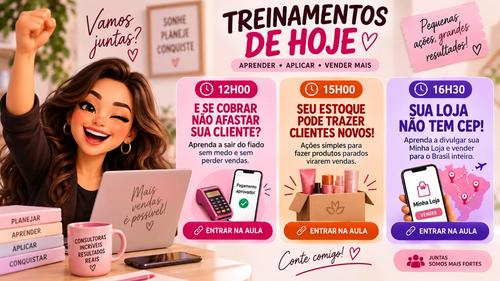 E se cobrar o produto não afastar a sua cliente ? - descubra estrategias de como sair do fiado sem medo de perder vendas - CBT - 09/09 - 12h00
